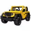 LEAN TOYS rakennuspalikat auto off-road-ajoneuvo Wrangler keltainen 746 osaa