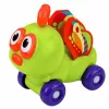 LEAN TOYS interaktiivinen mehiläinen sensorinen auto-lelu taaperoille vihreä