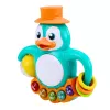 LEAN TOYS interaktiivinen lelu pingviini piano rumpu helmet helistinpallo