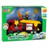 LEAN TOYS paloauto moottoroitu paloauto palomiehen hahmo rakennuspalikkasetti