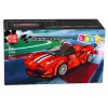 LEAN TOYS rakennuspalikat urheiluauto kilpa-auto vitriini punainen 364 osaa