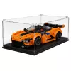 LEAN TOYS rakennuspalikat urheiluauto oranssi vitriini 423 kpl