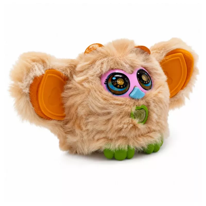 LEAN TOYS Genie Pets interaktiivinen olento valot ja äänet riipus beige