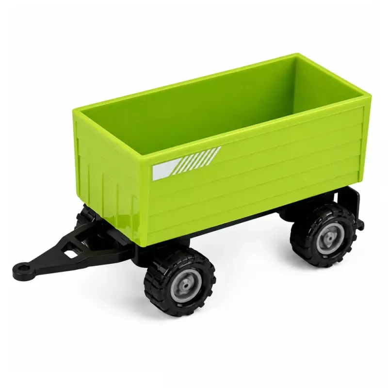 LEAN TOYS setti maatalousajoneuvot traktori rehunkerääjä puutavara-auto 1:68 4 kpl
