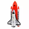 LEAN TOYS avaruussetti raketti sukkula drooni astronautti satelliitti ajoneuvo