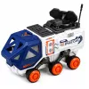 LEAN TOYS avaruussetti raketti sukkula drooni astronautti satelliitti ajoneuvo