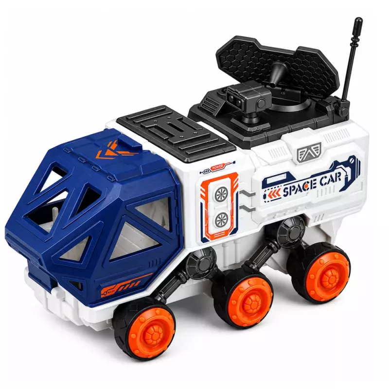 LEAN TOYS avaruussetti raketti sukkula drooni astronautti satelliitti ajoneuvo