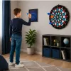 LEAN TOYS elektroninen tikkataulu pehmeäkärkiset tikat sarja 42,5 cm