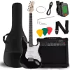 V-TONE EGA 39 BK sähkökitara 4/4 Stratocaster musta