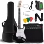 V-TONE EGA 39 BK sähkökitara 4/4 Stratocaster musta