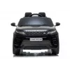 LEAN CARS Range Rover Evoque sähkölastenauto musta lakattu