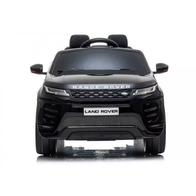 LEAN CARS Range Rover Evoque sähkölastenauto musta lakattu