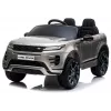 LEAN CARS Range Rover Evoque sähkölastenauto hopea lakattu