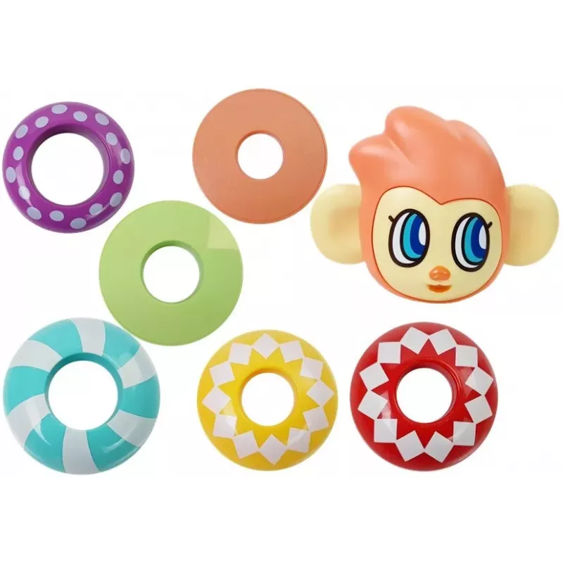 LEAN TOYS opettavainen apinapyramidi äänillä, numeroiden oppiminen