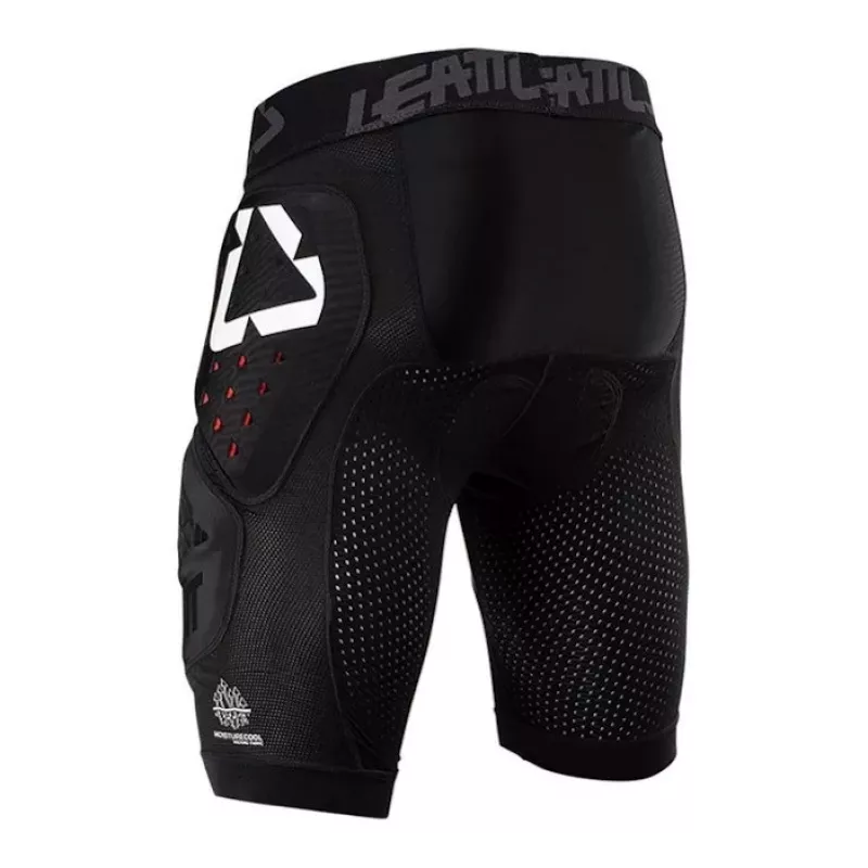 LEATT Impact Shorts 3DF 4.0 suojashortsit, koko M, musta