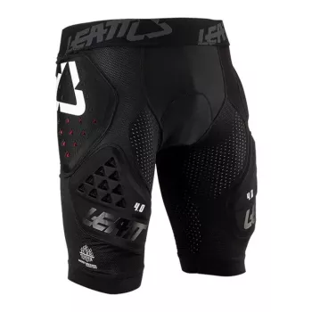 LEATT Impact Shorts 3DF 4.0 suojashortsit, koko M, musta