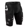 LEATT Impact Shorts 3DF 4.0 suojashortsit, koko M, musta