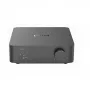 WiiM Vibelink Amp Hi-Fi -vahvistin harmaa