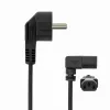 SBOX PC-virtakaapeli Schuko - IEC C13 2m musta