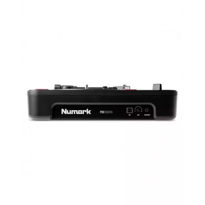Numark PT01 Scratch - puoliautomaattinen kannettava levysoitin DJ-scratch-kytkimellä