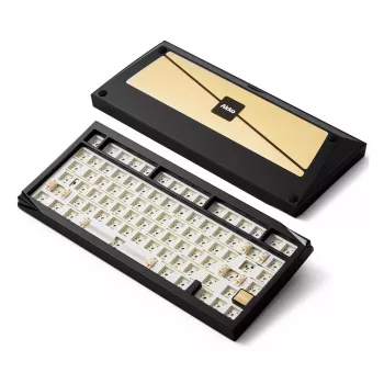 AKKO DIY Barebone näppäimistö 65% 68-näppäintä Tri-Mode Hot-Swappable musta