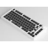 AKKO DIY Barebone näppäimistösarja 75% valkoinen Tri-Mode Hot-Swappable