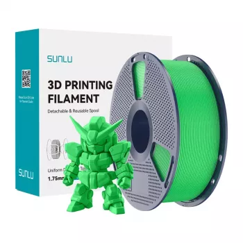 SUNLU PLA+ 2.0 -filamentti (vihreä) 1,75 mm 1 kg