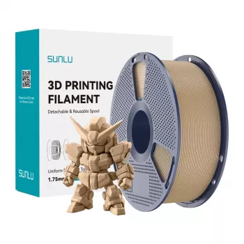 SUNLU PLA+ 2.0 -filamentti (tammi) 1,75 mm 1 kg