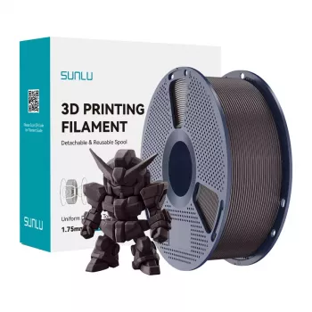 SUNLU PLA+ 2.0 -filamentti 1,75 mm 1 kg paahdettu kastanja