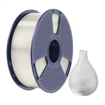 SUNLU PETG -filamentti 1,75 mm läpinäkyvä 1 kg