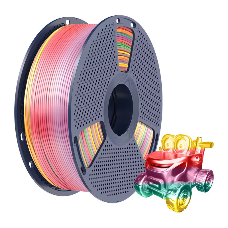 SUNLU PLA+ Silk -filamentti Rainbow 01 1,75 mm 1 kg