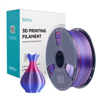 SUNLU PLA+ Silk -filamentti Rainbow 02 1,75 mm 1 kg