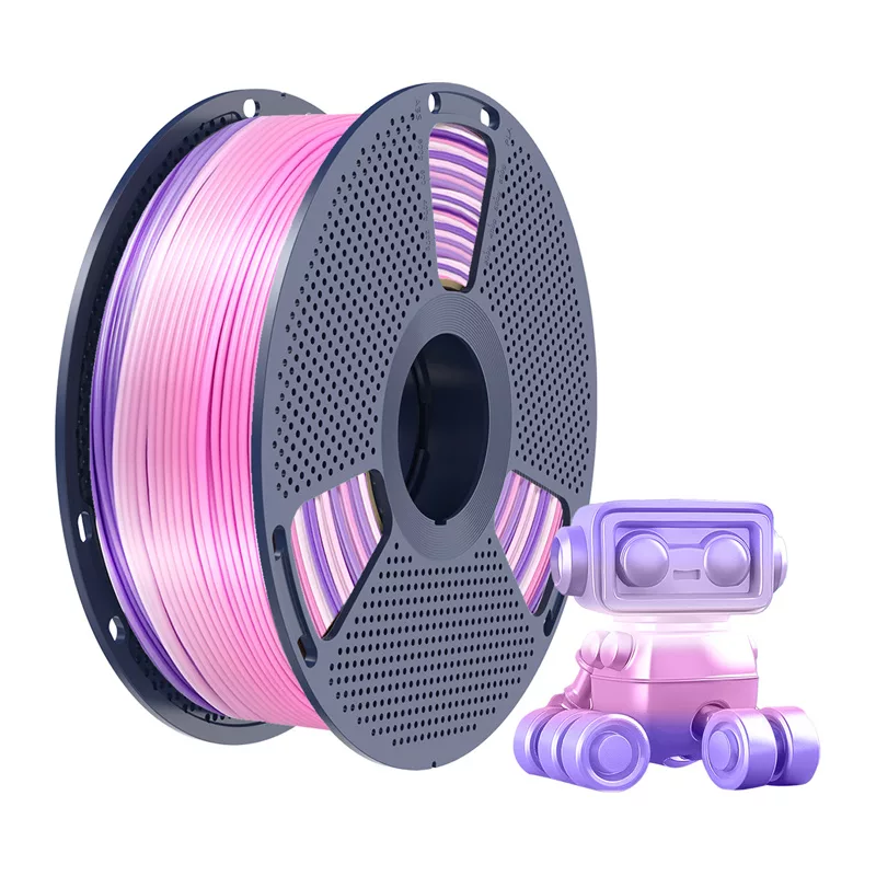 SUNLU PLA+ Silk -filamentti Rainbow 1,75 mm 1 kg