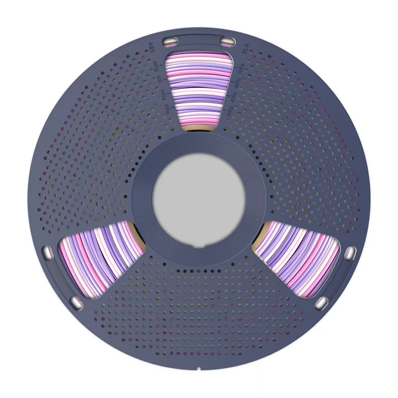 SUNLU PLA+ Silk -filamentti Rainbow 1,75 mm 1 kg