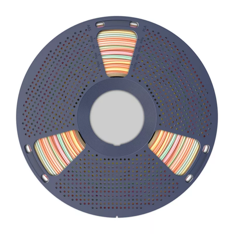 SUNLU PLA+ Silk -filamentti (Rainbow) 05 1,75 mm 1 kg