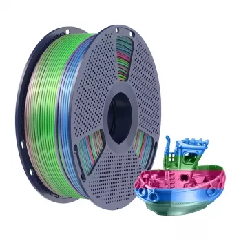SUNLU PLA+ Silk -filamentti Rainbow 1,75 mm 1 kg