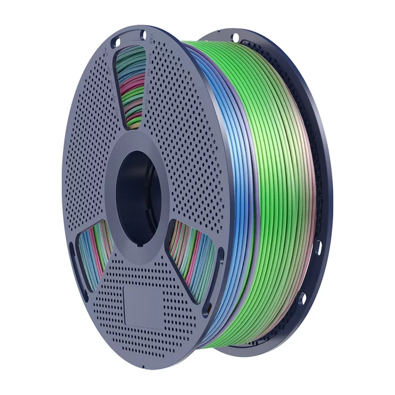 SUNLU PLA+ Silk -filamentti Rainbow 1,75 mm 1 kg
