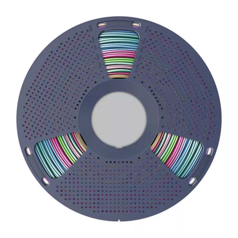 SUNLU PLA+ Silk -filamentti Rainbow 1,75 mm 1 kg