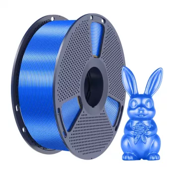 SUNLU PLA+ Silk -filamentti 1,75 mm sininen 1 kg