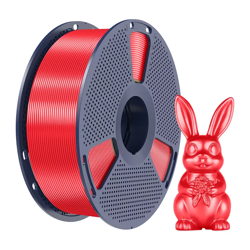 SUNLU PLA+ Silk -filamentti 1,75 mm punainen 1 kg