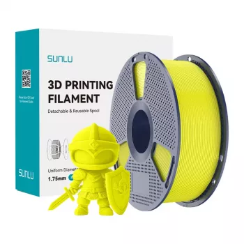 SUNLU PLA+ -filamentti 1,75 mm keltainen 1 kg