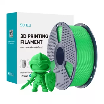 SUNLU PLA+ -filamentti 1,75 mm vihreä 1 kg