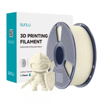 SUNLU PLA+ -filamentti 1,75 mm norsunluu 1 kg