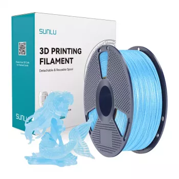 SUNLU PLA -filamentti (Shiny Blue) 1,75 mm 1 kg