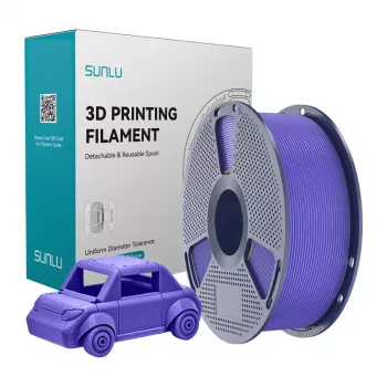 SUNLU PETG -filamentti 1,75 mm laventelinsininen 1 kg kela FDM 3D -tulostimille