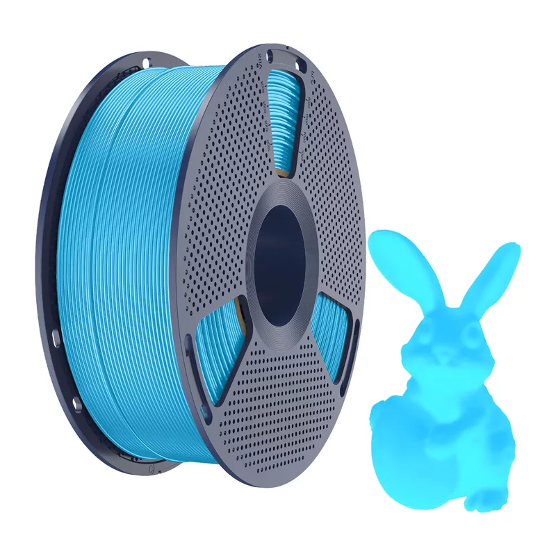 SUNLU PLA Glow In The Dark -filamentti 1,75 mm sininen 1 kg