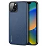 Dux Ducis Apple iPhone 14 Fino kotelo nailon-sininen