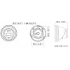 Hikvision DS-2CD23123G2-LIS2UY/SL(2.8mm) 12MP IP-kamera, musta