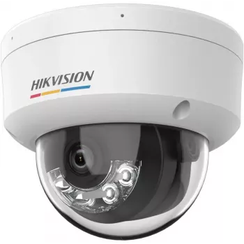 Hikvision DS-2CD1147G3-LIU(2.8mm) 4MP IP-kamera sisäänrakennetulla mikrofonilla, 2,8mm kiinteällä objektiivilla, IR & valkoinen valo, IP67, IK10