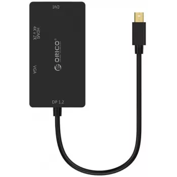 ORICO Mini DisplayPort - HDMI, VGA, DVI -adapteri (musta)
